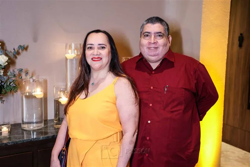 Ana Rejia e Daniel Melo