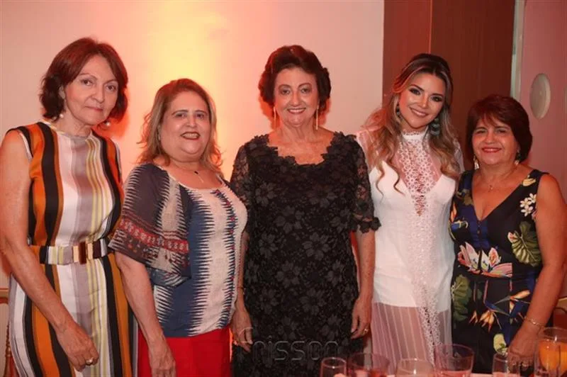 Aurineida Urquidi, Fatima Aparecida, Graça Araujo, Livia Baral e Graça Barbosa