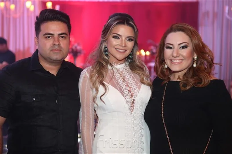 Bruno Almeida, Livia Baral e Nicole Almeida