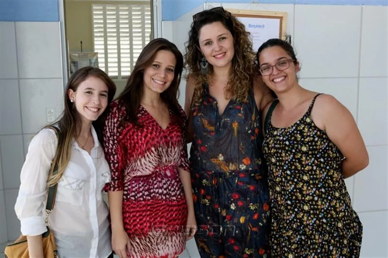 Beatriz, Isabel, Natalia Cavalcante e Nara Rolim