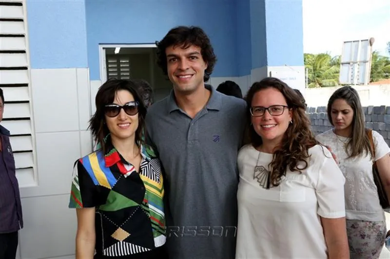 Brenda Rolim, Walter Costa Lima e Amanda Camara