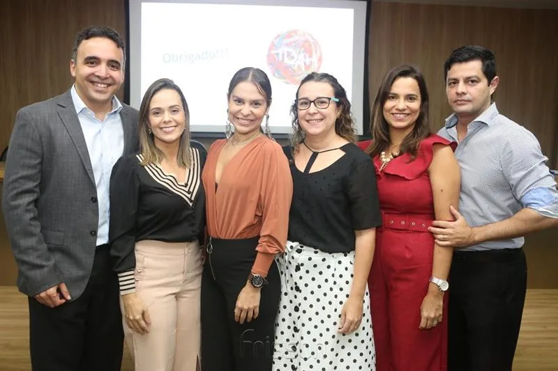 Alexandre de Aquino, Karine Sampaio, Marcela Levy, Thays Feitosa, Daniella Furlani e Alexandre Sampaio