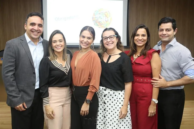 Alexandre de Aquino, Karine Sampaio, Marcela Levy, Thays Feitosa, Daniella Furlani e Alexandre Sampaio