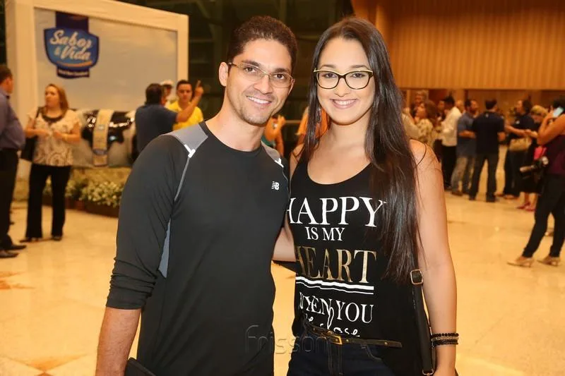 André Hernandes e Camila Rabelo