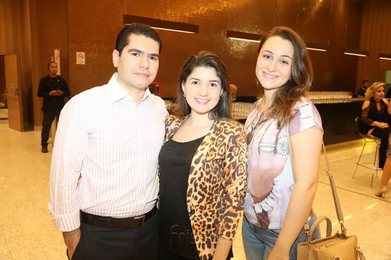 Ciro Dayer, Nara Parente e Daniela Fiorini