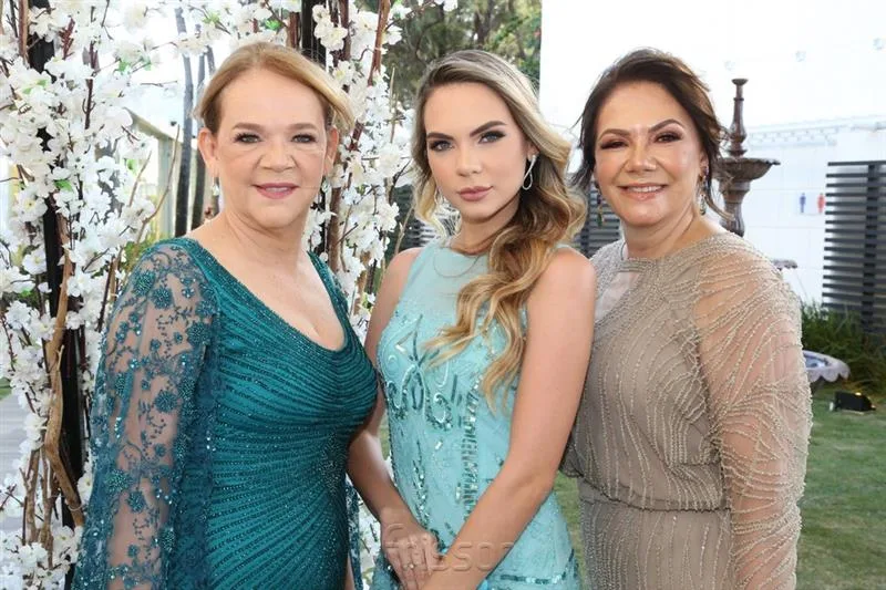 Aparecida, Emanuelle Lago e Fátima Vasconcelos
