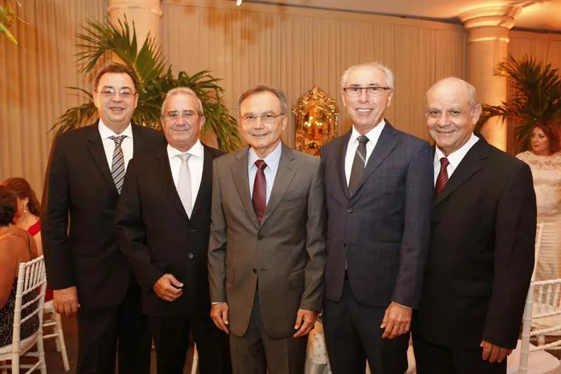 Aristênio Camanary, Junho Studart, Arnaldo Farias, Ronaldo Torres e Bergson Parente