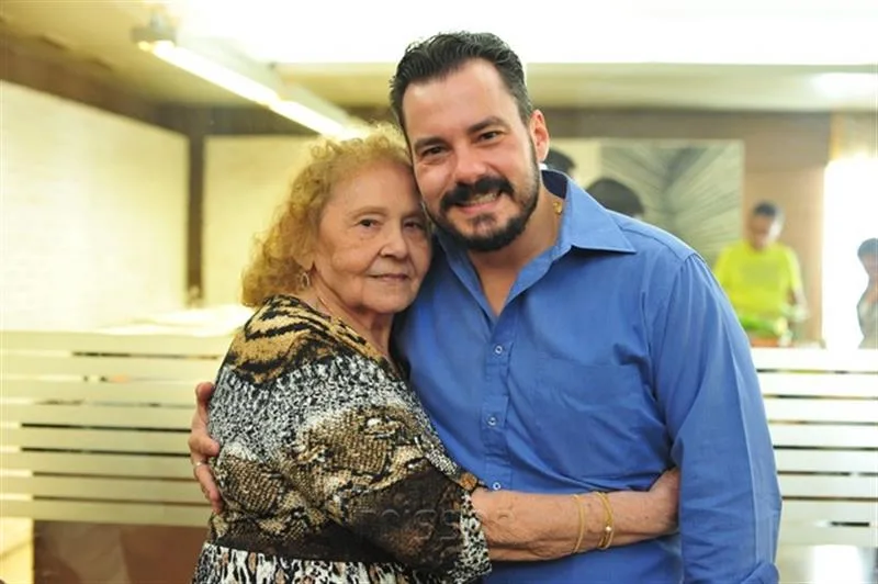 Aglaisse Farías e Miguel Filho