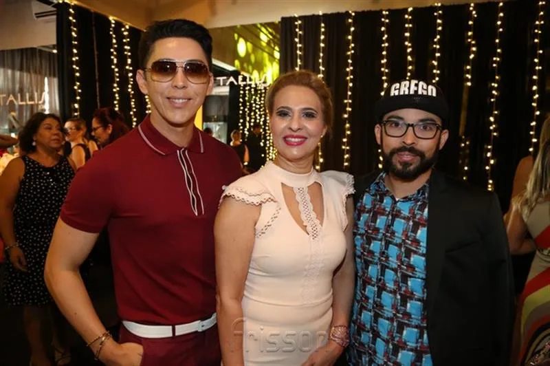 Deny Feitosa, Rejane Noronha e Luis Santos