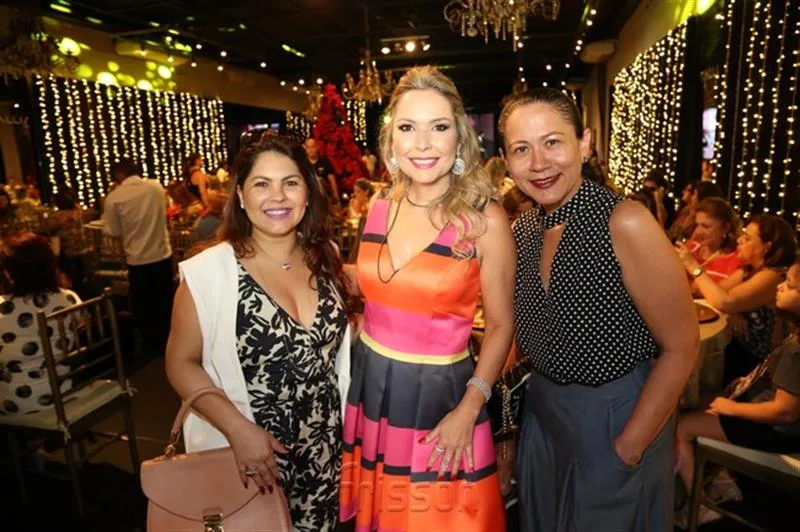 Dulciane Moraes, Talynie Mihaliuc e Julia Oliveira