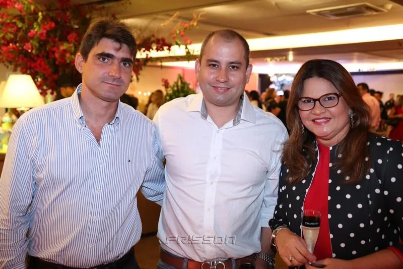 Agustin Herrero, André Linheiro e Ana Pinheiro