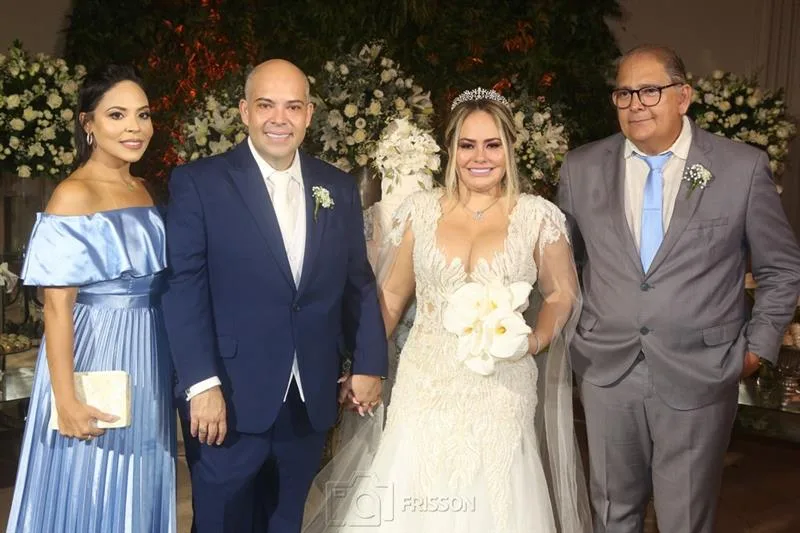 Lorena Gomes, André Teles, Marcella Bispo e Francisco Salles