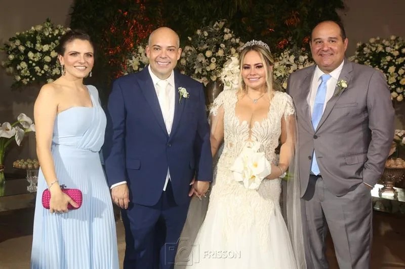 Aline Jereissati, André Teles, Marcella Bispo e Rodney Jereissati