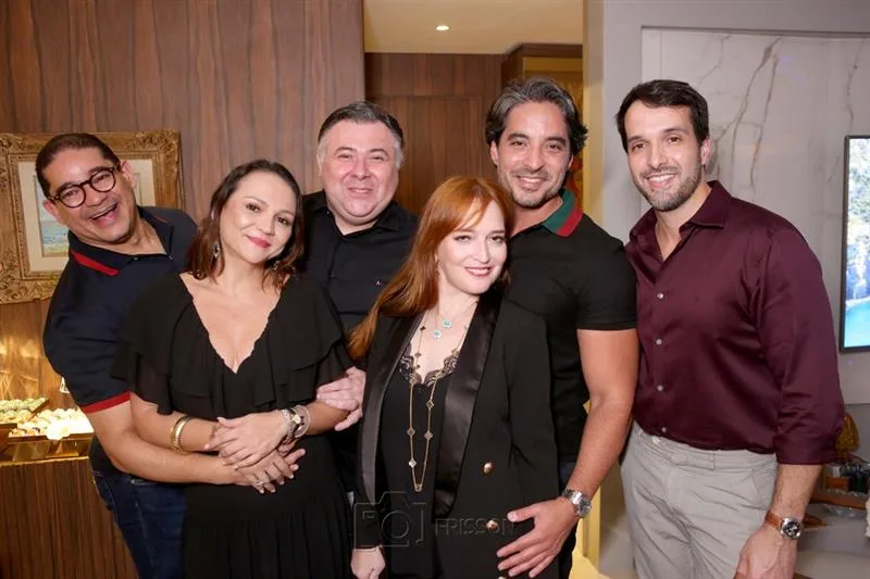 Alexandre Pitta, Olga Costa, Andre Monte, Lucy Costa, Rodrigo Porto e Alisson Ribeiro