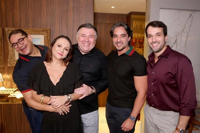 Alexandre Pitta, Olga Costa, Andre Monte, Rodrigo Porto e Alisson Ribeiro