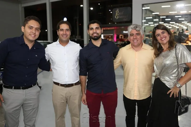 Athila Menezes, Bendito Mario, Gabriel Praciano, Welinthon e Renata Holanda