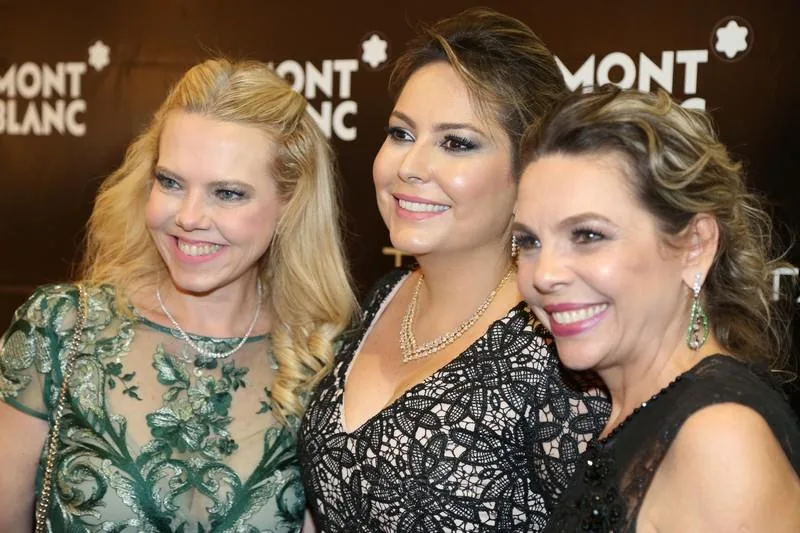 Branca Mourão, Talynie Mihaliuc e Lilian Porto