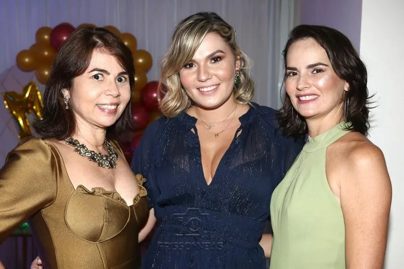 Alda Oliveira, Mel Marzagão e Vera Lacerda