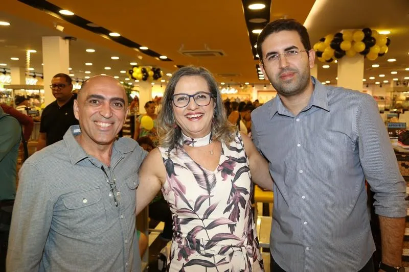 Aroldo Junior, Degiane Barbosa e Aldisio Filho