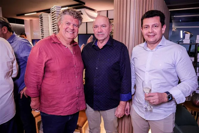 Evandro Colares, Auricelio Parente e Ladislau Nogueira