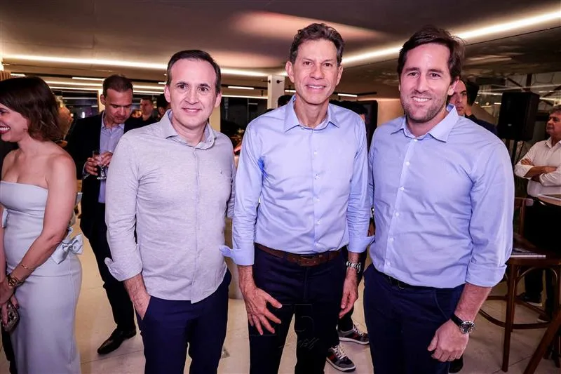 Fernando Amorim, Gustavo Dubeux e Rodrigo Frota