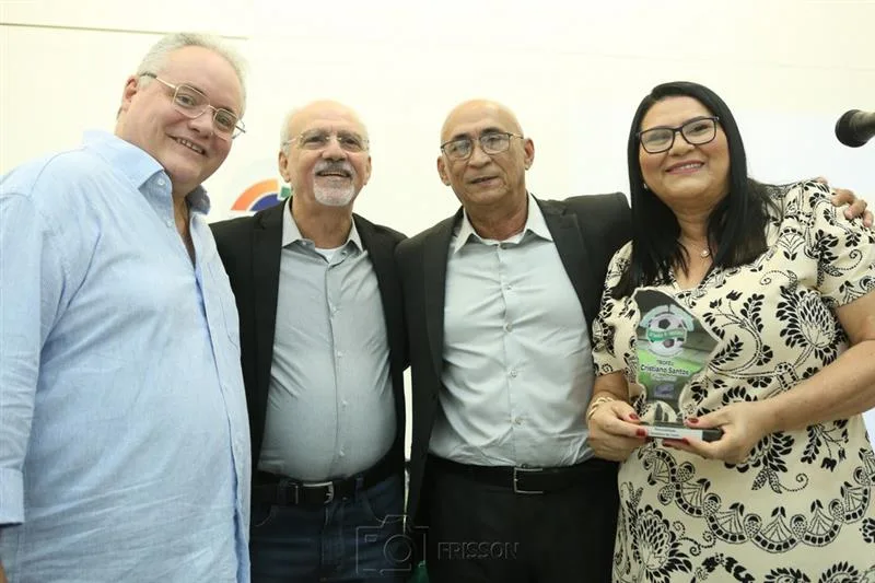 Alano Maia, Hilton Oliveira, Anastácio e Solange de Castro