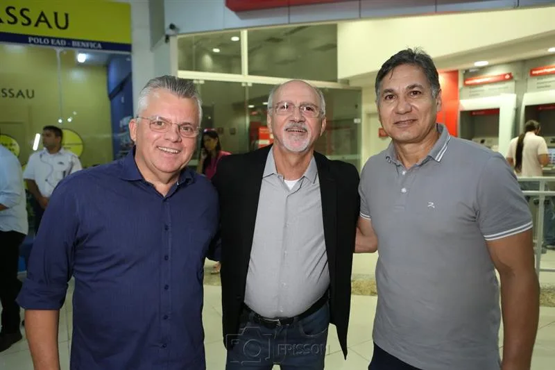 Alexandre Alencar, Hilton Oliveira e Sergio Alves