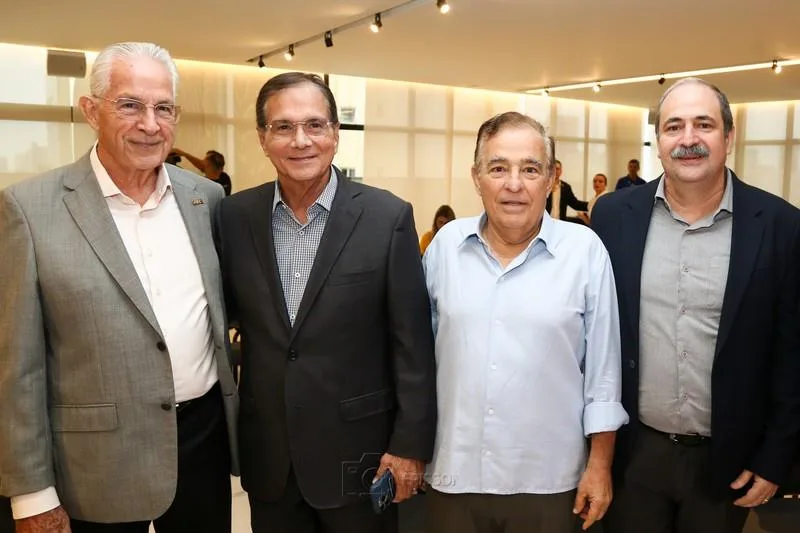 Carlos Pradro, Beto Studart, Cláudio Targino e Paulo André Holanda