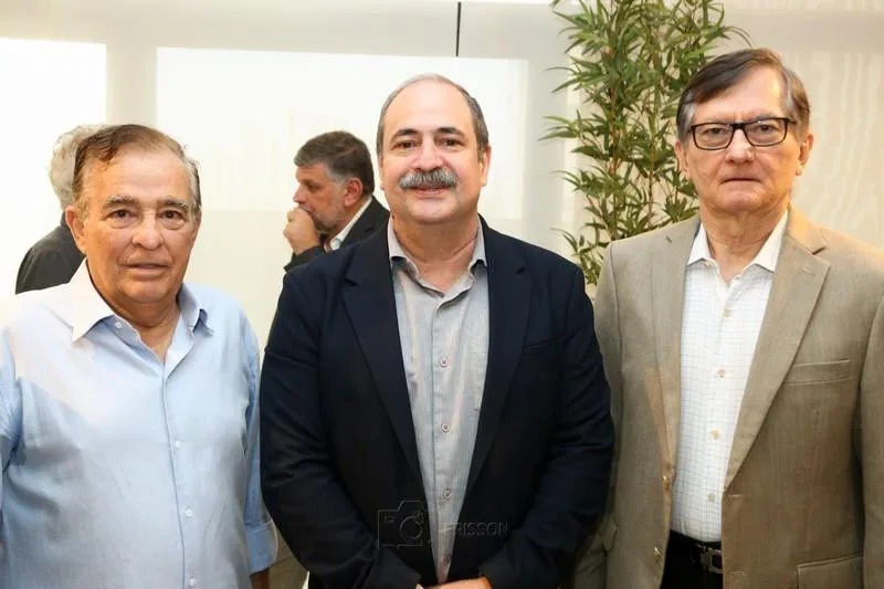 Cláudio Targino, Paulo André Holanda e Hélio Perdigão
