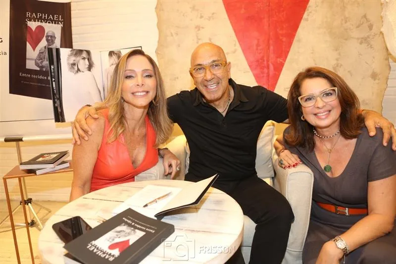 Ana Paula Daud, Raphael Sahyoun e Márcia Andrea