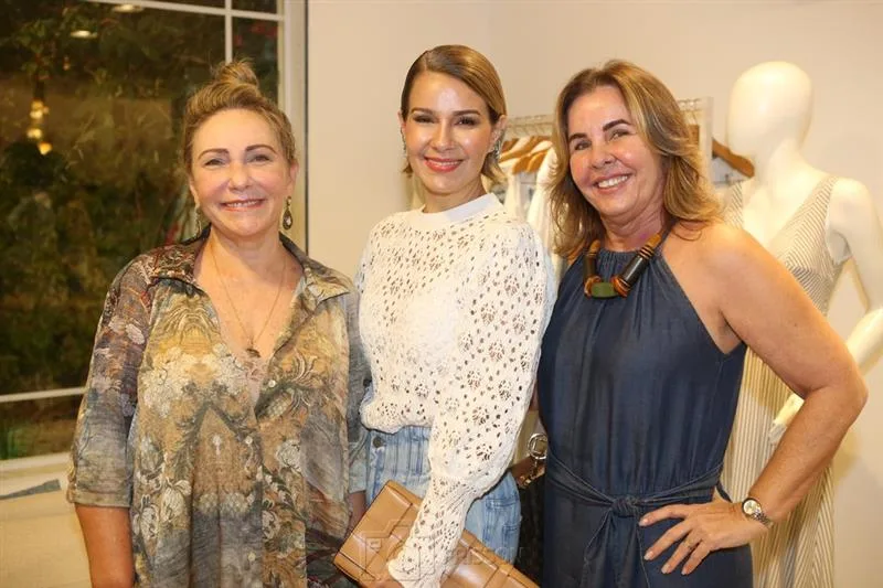 Ângela, Jeritza Gurgel e Desirré Montenegro