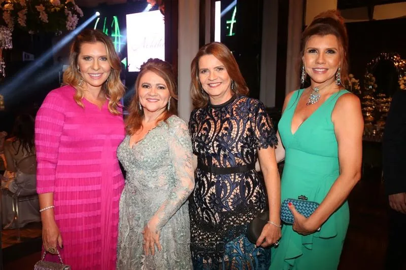 Alessandra Arrais, Nekita Romcy, Geni Correa Lima e Georgia Sabóia
