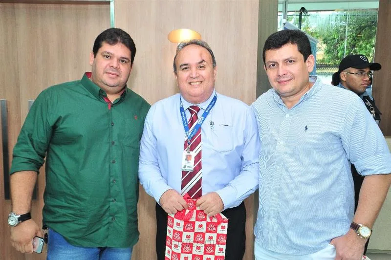 Adriano Alves, José Rebouças e Ladislau Nogueira
