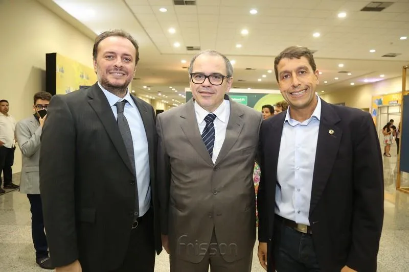 Adriano Nogueira, João Dummar Neto e Gony Arruda