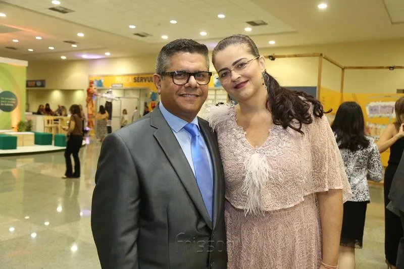 Arlen Medina e Luciana Dummar