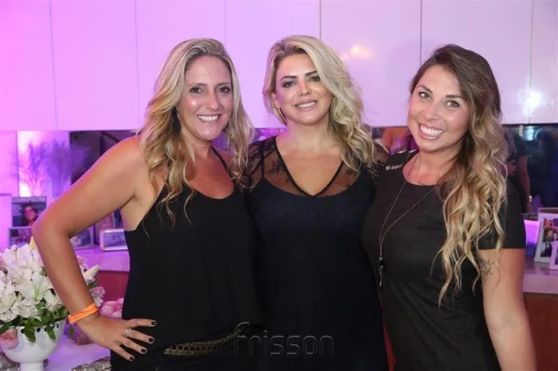 Cybele Bortolosso, Mari Alexandre e Vivian Braga