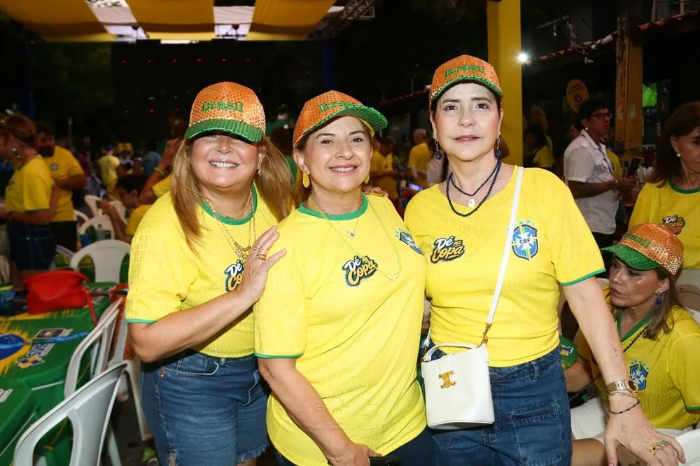 Cristiane Lima, Beth Pinto e Marcieleia Oliveira