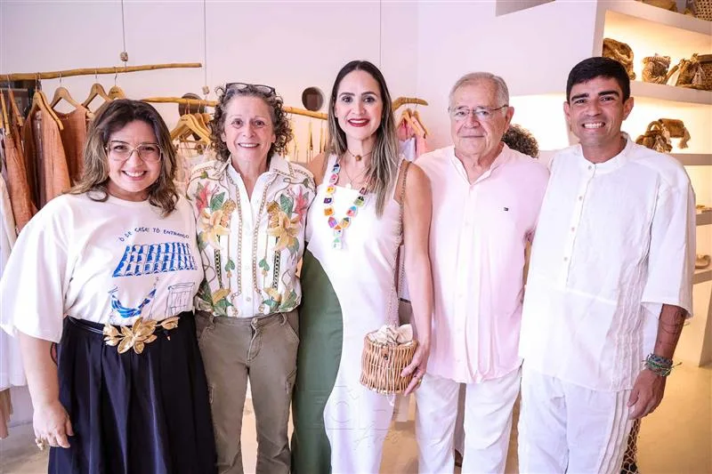 Cândida Lopes, Abigail Disney, Joana Clemente, Sulivan Mota e João Furtado