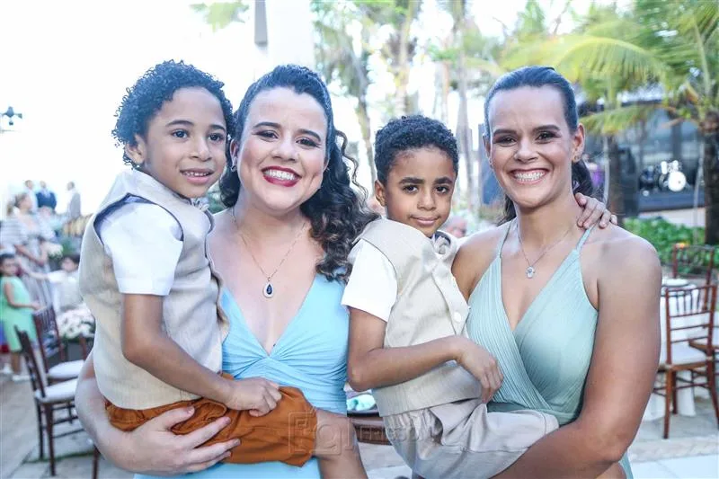 Benjamin Costa, Ingrid Barbosa, Crystofer Costa Luisa Costa