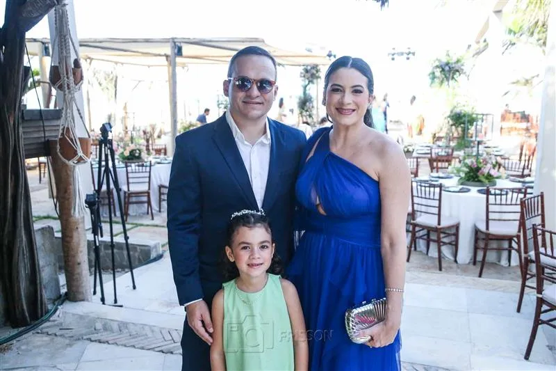 Bruno de Castro, Renata e Valentina Gadelha