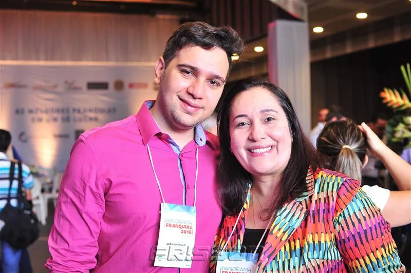 Adriano Mollik e Alessandra Joca