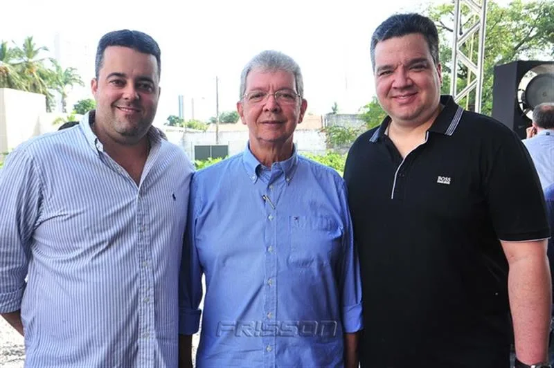 André Aguiar, César e Ticiano Rêgo