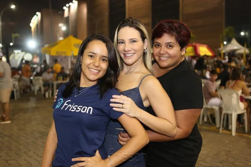 Aline Rodrigues, Gaída Furtado e Yanne Dourado