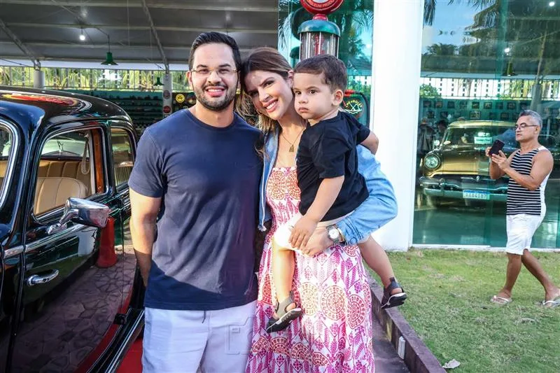 Eduardo, Maisa e Gustavo Quezado