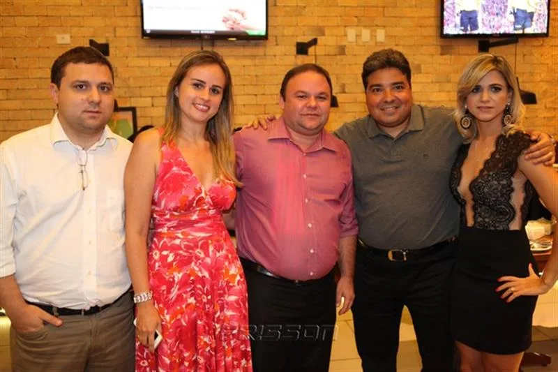 Alex Contramari, Liana Furtado, Adailton Carvalho, Leandro e Aline Vasques