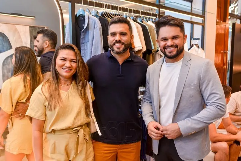 Aurilene Pereira, Janilton Gomes e Leonardo Sales