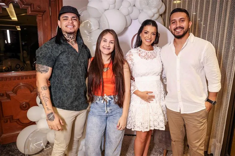 Ailton da Silva, Milla Brandoni, IsabelLa Serpa e Dourado Júnior