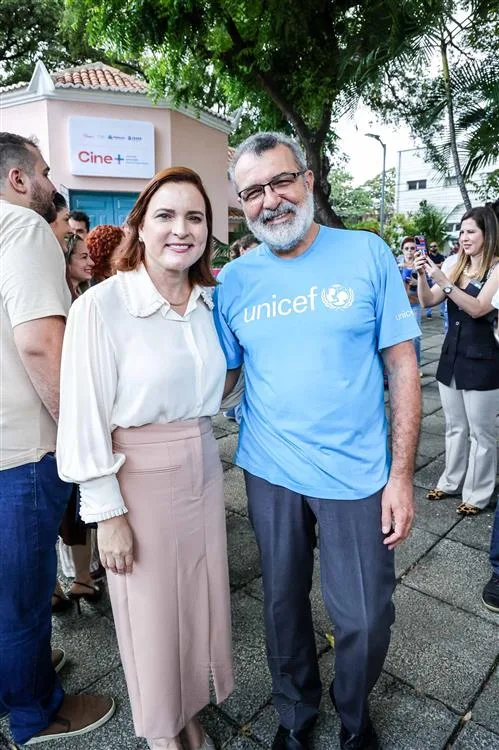 Cristiane Leitão e Rui Aguiar
