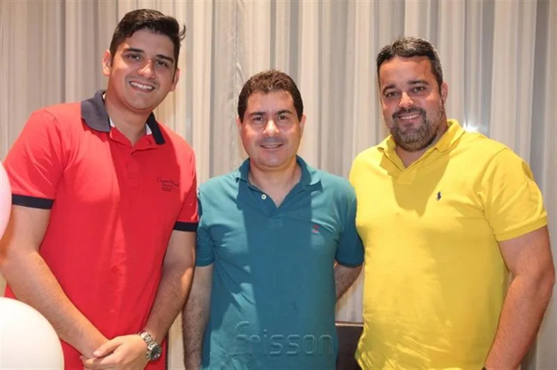Alexandre Saboya, Adriano Guedes e André Aguiar