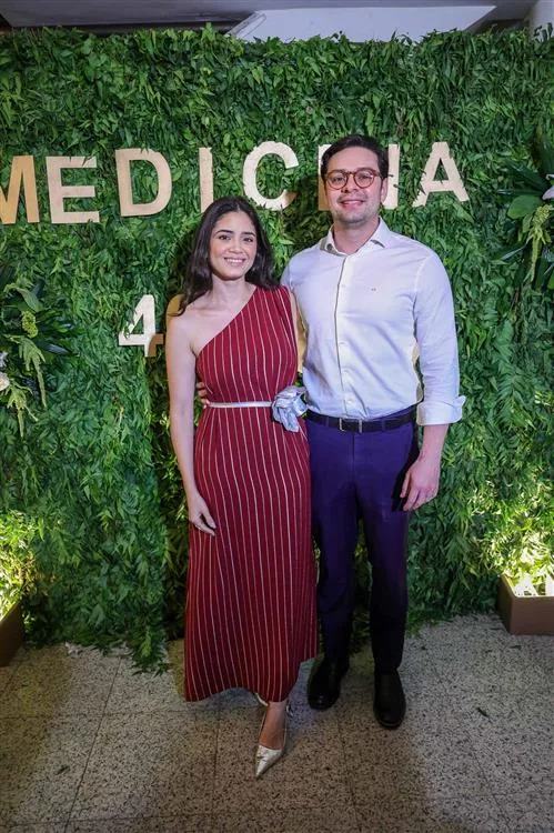 Aline Guimarães e Zeca Gadelha